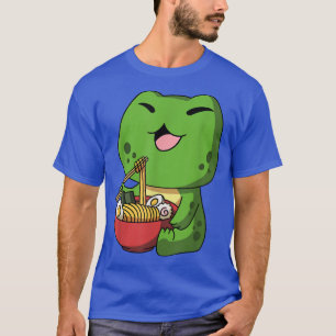 かわいいアニメフロージアジアンラーメン日本のラーメン Tシャツ