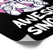 かわいいアニメマーチ誕生日ガールイヤーオールドボー ポスター (角)