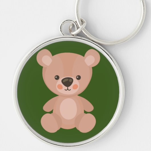 かわいいアニメ人形 – かわいいキャラクターデザイン キーホルダー (正面)