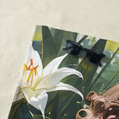 かわいいアニメ女子ビーチタオル ビーチタオル (インサイチュ)