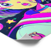 かわいいアニメ女子ポスター ポスター (角)