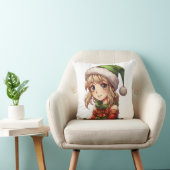 かわいいアニメ小妖精や小人 クッション (椅子)