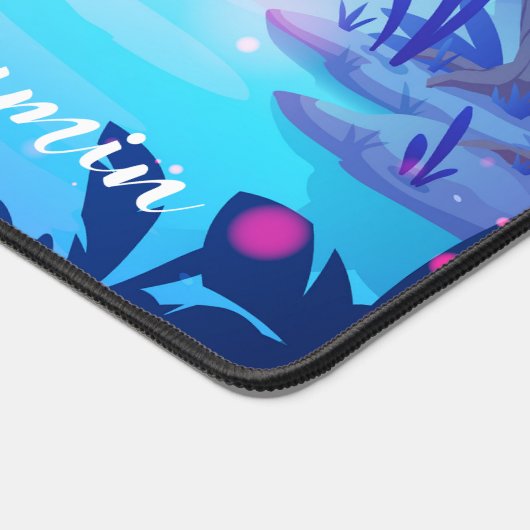 かわいいアニメ川モンスターゲーム デスクマット (コーナー)