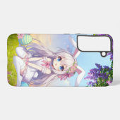 かわいいアニメ春/イースター SAMSUNG GALAXYケース (裏面横)