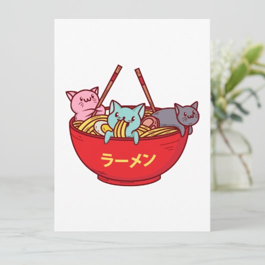 かわいいアニメ猫かわらおもしろいしいラ日本のーメン シーズンカード (スタンド正面)