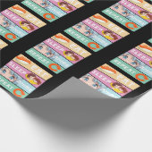 かわいいアニメ見るガールジャパン漫画マンガアニメ ラッピングペーパー (角)