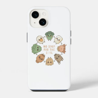 かわいいアニメ野菜 iPhone 14ケース