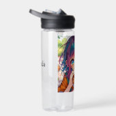 かわいいアニメ食べガールのピーナッツバター&ゼリー ウォーターボトル (右面)