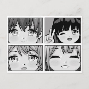 かわいいアニメ ポストカード