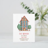 かわいいアパートの住所変更のお知らせ (スタンド正面)