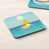 かわいいアヒルが泳ぐ湖|過去記事 コースター (左側)