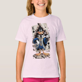 かわいいアヒルのキャラクターTシャツ 子供用 Tシャツ