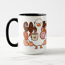 かわいいアヒルのコーヒーやお茶 マグカップ