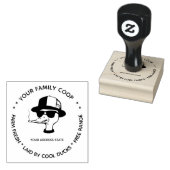 かわいいアヒルの卵スタンプ ラバースタンプ (押印)