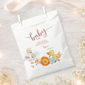 かわいいアヒルの赤ちゃんシャワー フェイバーバッグ (クリップ留めされた状態)