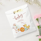 かわいいアヒルの赤ちゃんシャワー フェイバーバッグ (封をした状態)