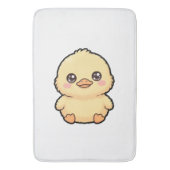 かわいいアヒルの雛 バスマット (正面縦)
