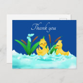 かわいいアヒルはどんな目感謝してい的でも ポストカード (正面/裏面)