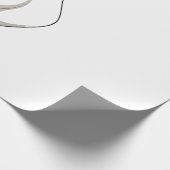 かわいいアヒルデザインメンズ水鳥バードペットアヒル恋人 ラッピングペーパー (角)