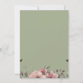 かわいいアヒルベビーの単語スクランブル | 赤ちゃんシャワーゲーム 招待状 (裏面)