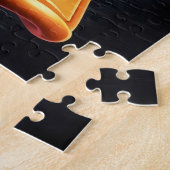 かわいいアヒル。 ジグソーパズル (側面)