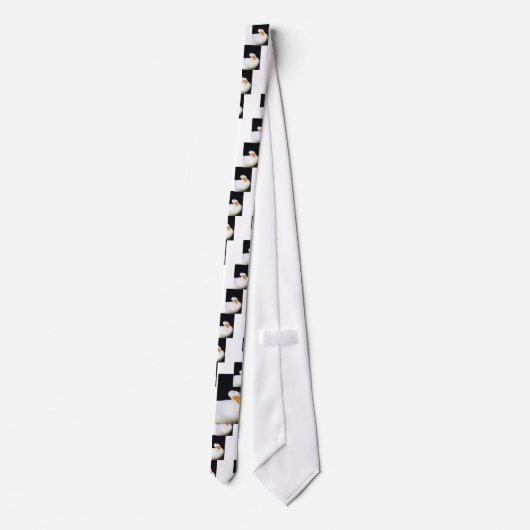 かわいいアヒル ネクタイ (裏面)