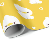 かわいいアヒル ラッピングペーパー (ロールコーナー)