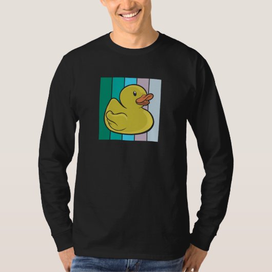 かわいいアヒル Tシャツ (正面)