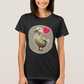 かわいいアヒル Tシャツ