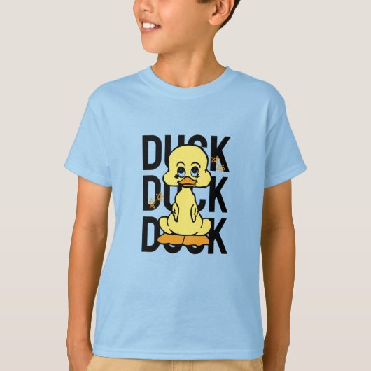 かわいいアヒル Tシャツ (正面)