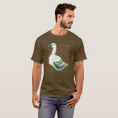 かわいいアヒル Tシャツ (正面フル)