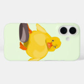 かわいいアヒルiPhoneケース Case-Mate iPhoneケース (裏面 (横))