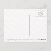 かわいいアフタヌーンティー ポストカード (裏面)