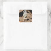 かわいいアフリカのメルカット動物 スクエアシール (バッグ)