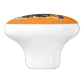 かわいいアフリカゾウの家の装飾 セラミックノブ (側面)