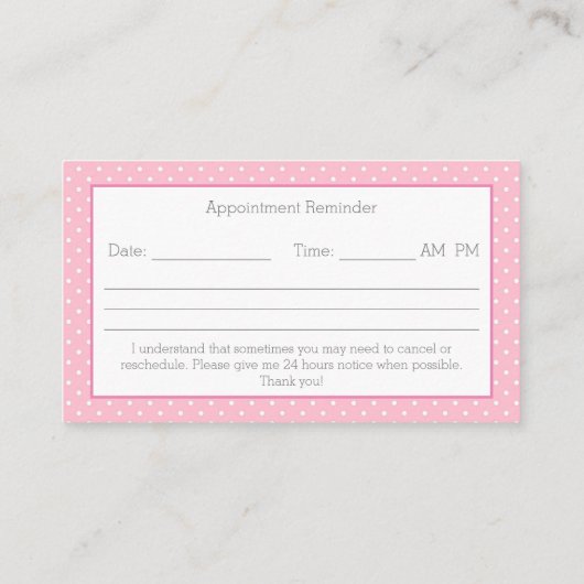 かわいいアフリカ系アメリカ人の爪、 ネイルテックビジネスカード 名刺 (裏面)