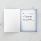 かわいいアフリカ系アメリカ人プリンセス誕生日 カード (内部)