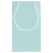 かわいいアフリカ系アメリカ人プリンセス誕生日 スモールペーパーバッグ (裏面)