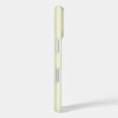 かわいいアボカドのグリーンストライプス スマホケース Case-Mate iPhoneケース (裏面 / 右)