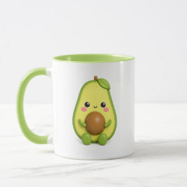 かわいいアボカドのマグカップ | かわいい果物好きな人へのギフト マグカップ
