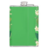 かわいいアボカドカップルの電話ケース | かわいいスおもしろいリー フラスク (裏面)