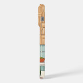 かわいいアボカドカップルの電話ケース | かわいいスおもしろいリー iPhoneケース (左側面)