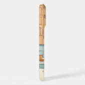 かわいいアボカドカップルの電話ケース | かわいいスおもしろいリー iPhoneケース (右側面)