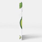 かわいいアボカドカップルの電話ケース | かわいいスおもしろいリー iPhoneケース (右側面)