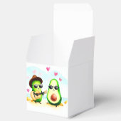 かわいいアボカドカップル フェイバーボックス (オープン)