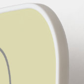 かわいいアボカドジャンプロープアニメイラストレーション ピックルボールラケット (左詳細)