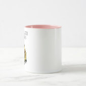 かわいいアボカドビーガンアボ指名手配ジョーク マグカップ (中央)