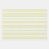 かわいいアボカド誕生日ギフトラップ ラッピングペーパーシート (正面2)