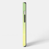 かわいいアボカド食品モノグラム iPhoneケース (左側面)