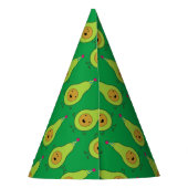 かわいいアボカド1st誕生日パーティー帽子 パーティーハット (裏面)